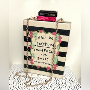 Betsey Johnson eau de parfum purse / bag / clutch